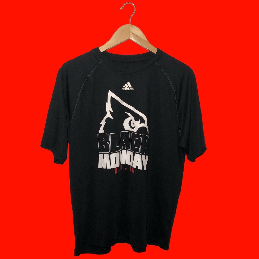 Adidas Men’s (M) Black UofL Shirt